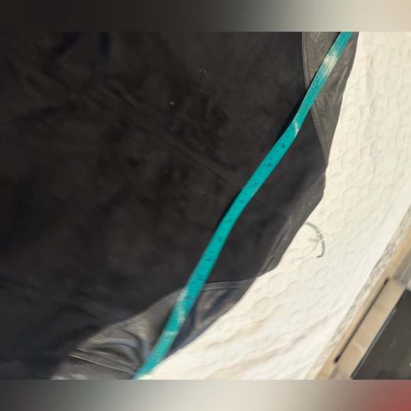 Black Suede and Leather Jacket - Picture 10 of 12